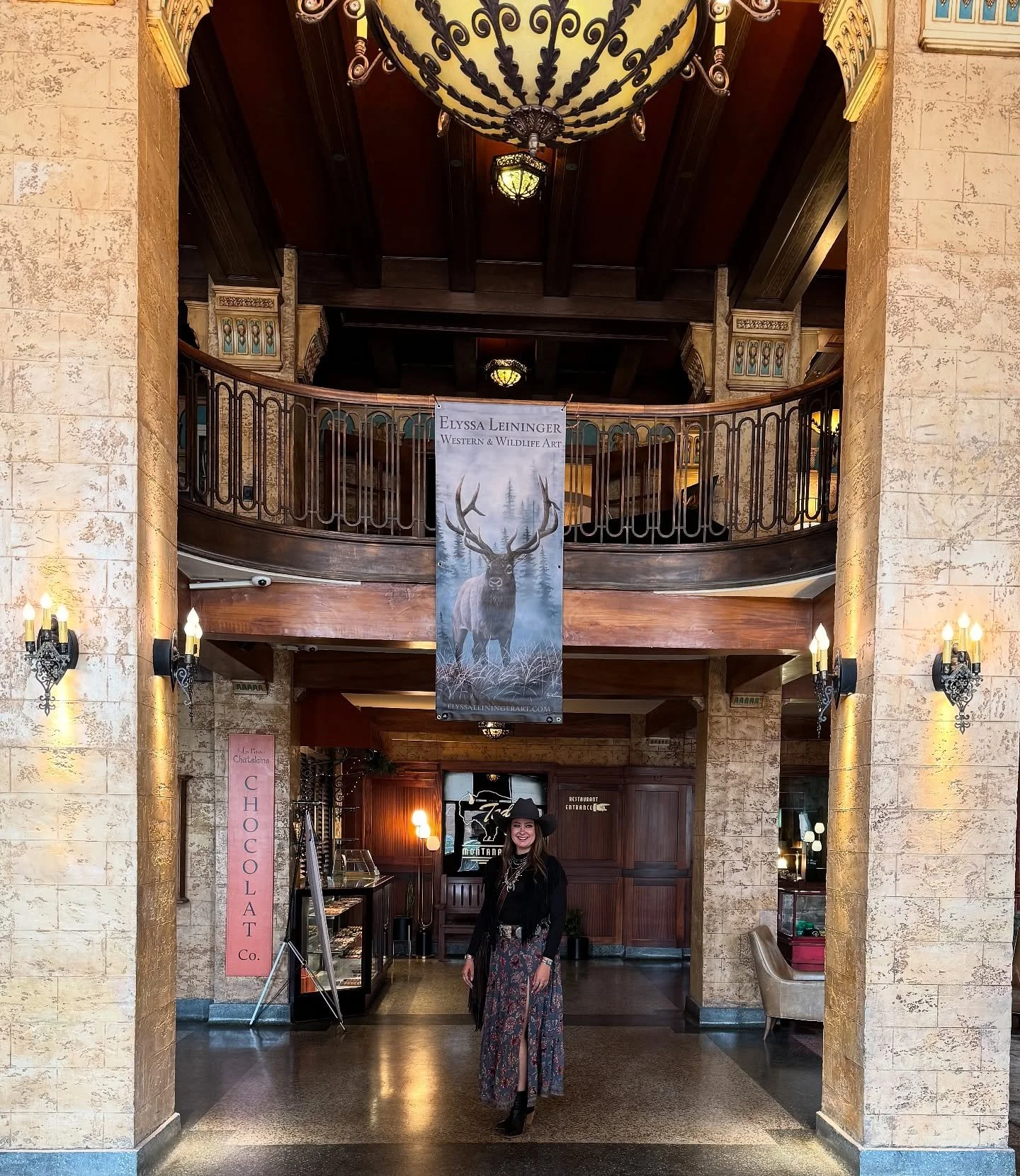 Last night was a great time in Bozeman at the @baxterhotel! The Billings Legacy Art Show will be this Saturday at the @northernhotel. The VIP hour will be from 5-6pm, with general admission from 6-10pm. I will be speaking during the VIP portion and I