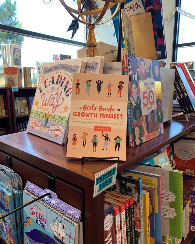 When you walk into #localbookstore to get your daughter her #birthdaybooks and see yours on display! Thank you @roundaboutbooks! 
#girlsguidetogrowthmindset #youngreaders #supportlocalbookstore #growthmindsetgirls #growthmindsetforall #neurosciencefo