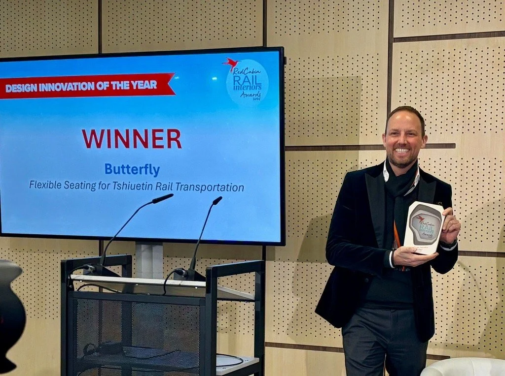 Butterfly Wins&amp;nbsp;Design Innovation&amp;nbsp;of&amp;nbsp;the Year&amp;nbsp;for Tshiuetin Rail Transportation