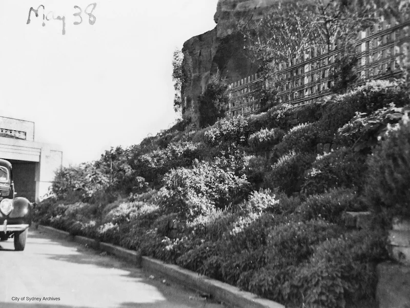 Griffin Incinerator – landscaped bank 1938