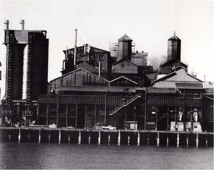 Refinery, coal silos, Mark Johnson