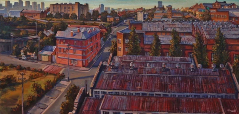 Pyrmont panorama from CSR 1991