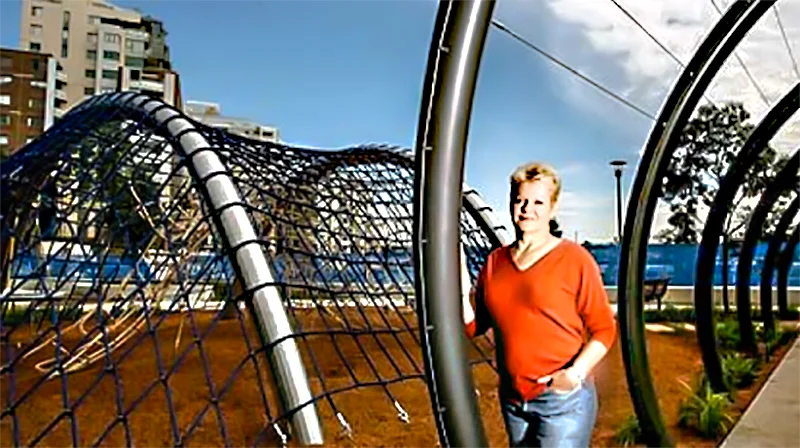 Marcelle Hoff’s quest to save the park led to her becoming Deputy Lord Mayor of Sydney, 2009