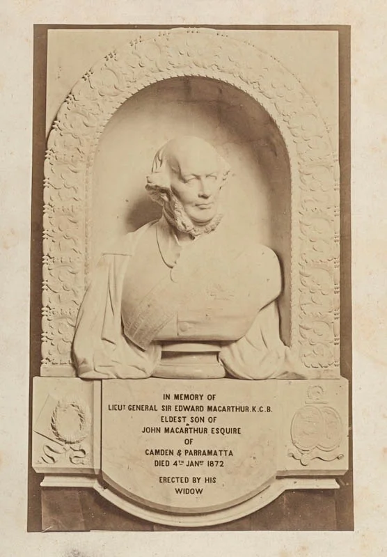Edward Macarthur bust