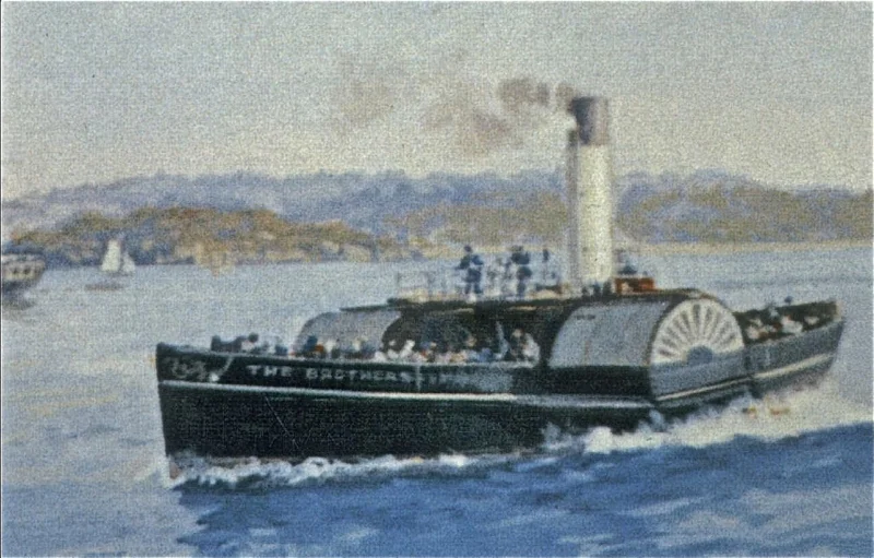 The Brothers, first Manly ferry built at Chowne’s shipyard