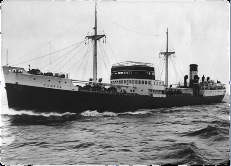 SS Tambua 1940s