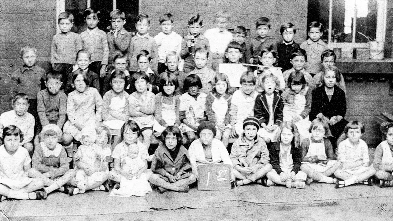 Ed’s class at Ultimo School, 1932