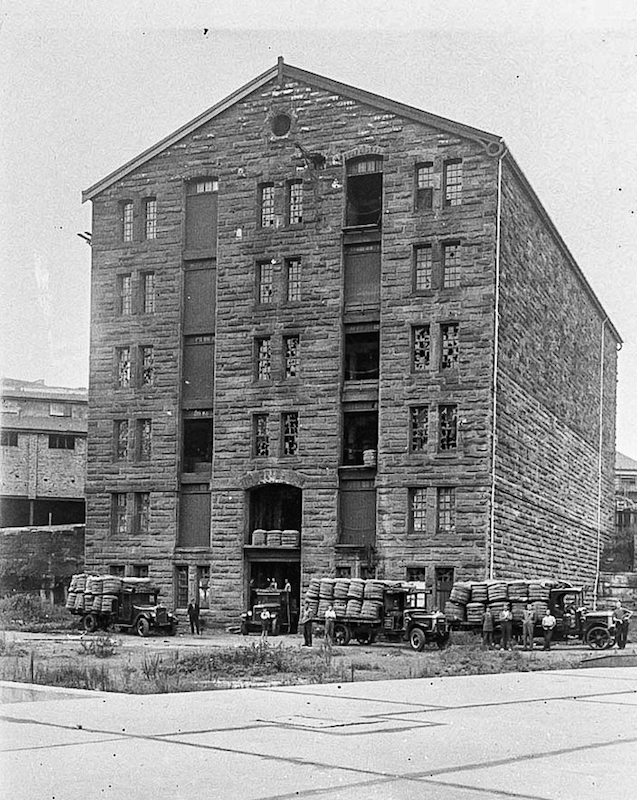 Wool stores
