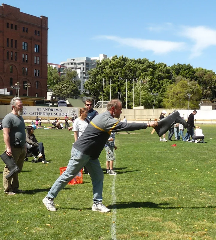 Gumboot Throwing