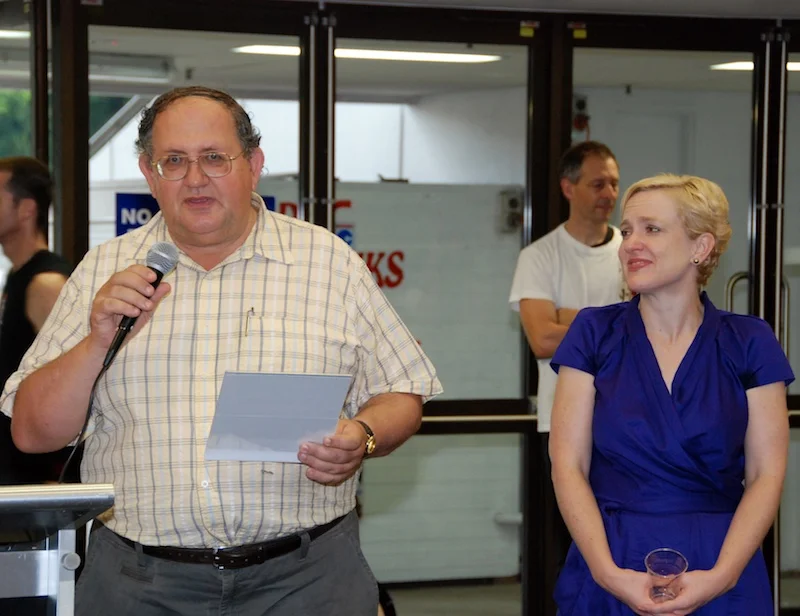 Verity Firth MP and Simon Fraser