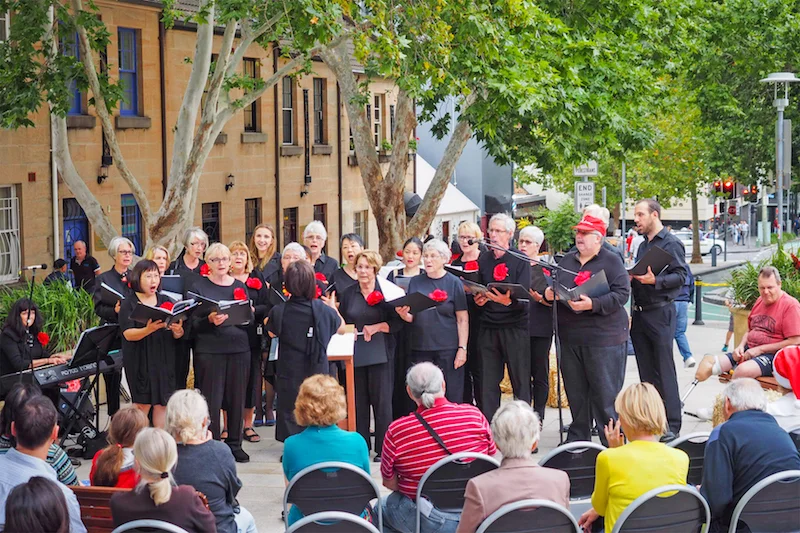 Pyrmont Sings! in Union Square