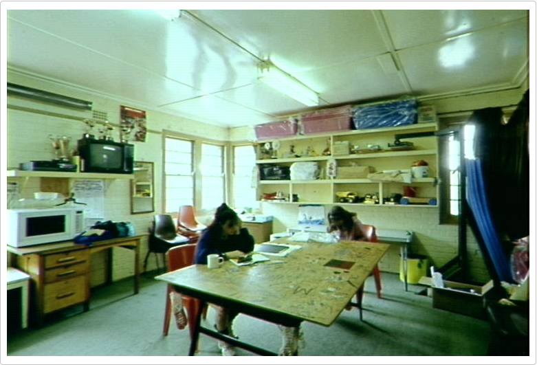 Inside Maybanke Recreation Centre 1992