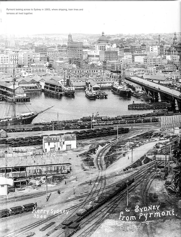 View to Sydney from Pyrmont 1905, Collis