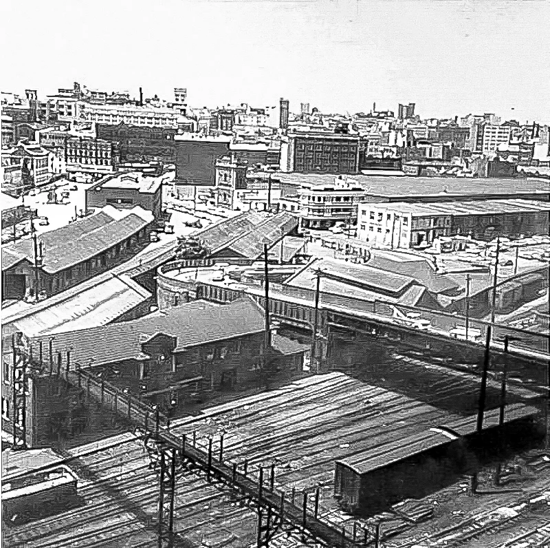 Goods Yard, Darling Harbour, 1964