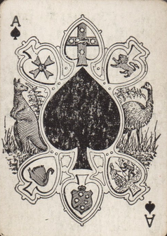Playing card 1890s