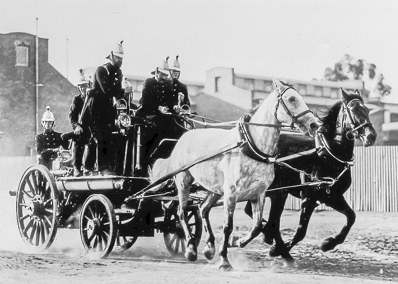 Fire brigade steamer