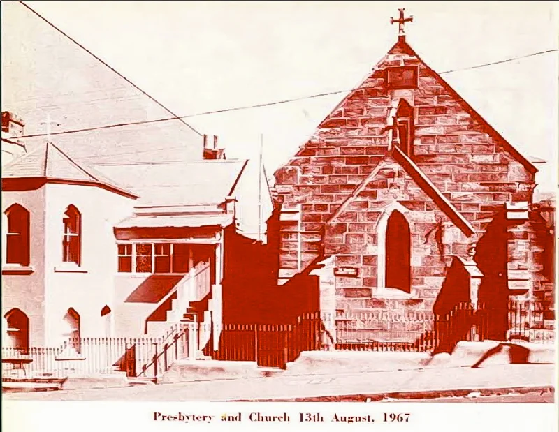 St Bede's Presbytery and Church 1967