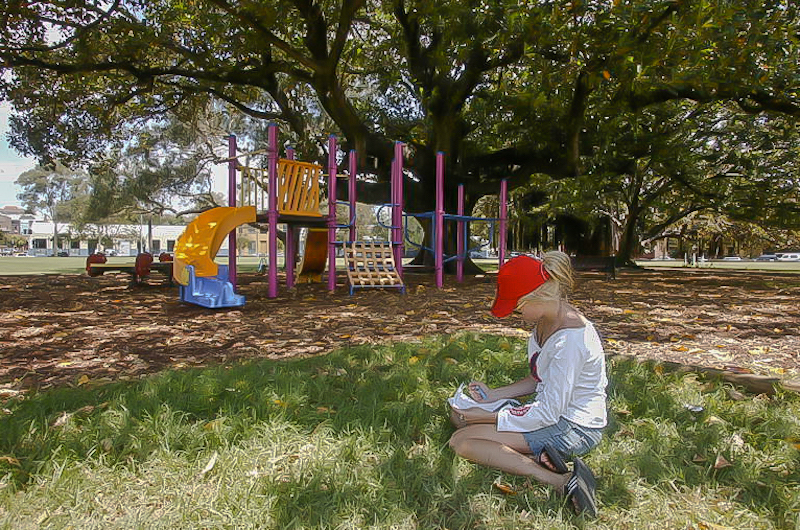 Wentworth Park playground 2004