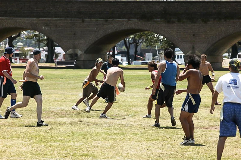 Wentworth Park, touch football 2004