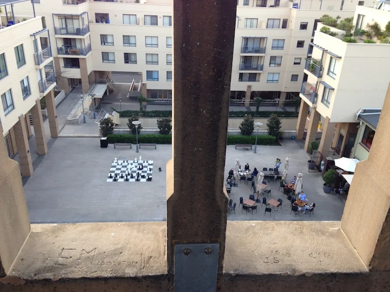 John Street Square from belltower 2013