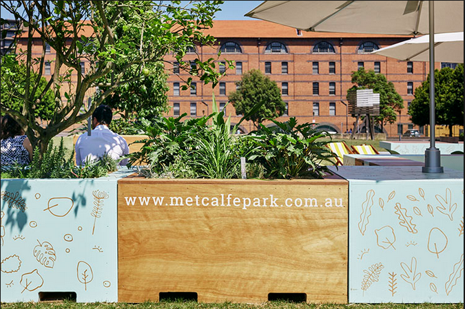 Metcalfe Park "Park within a park"