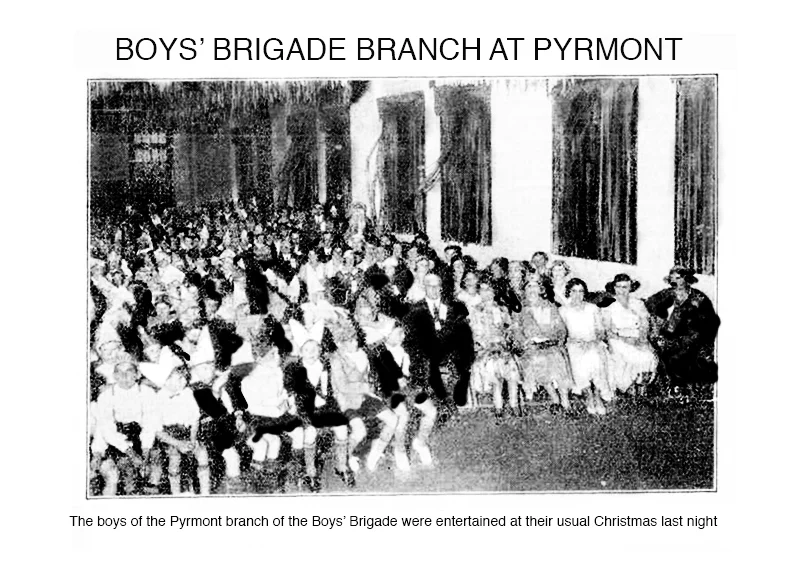 Boys' Brigade Christmas party