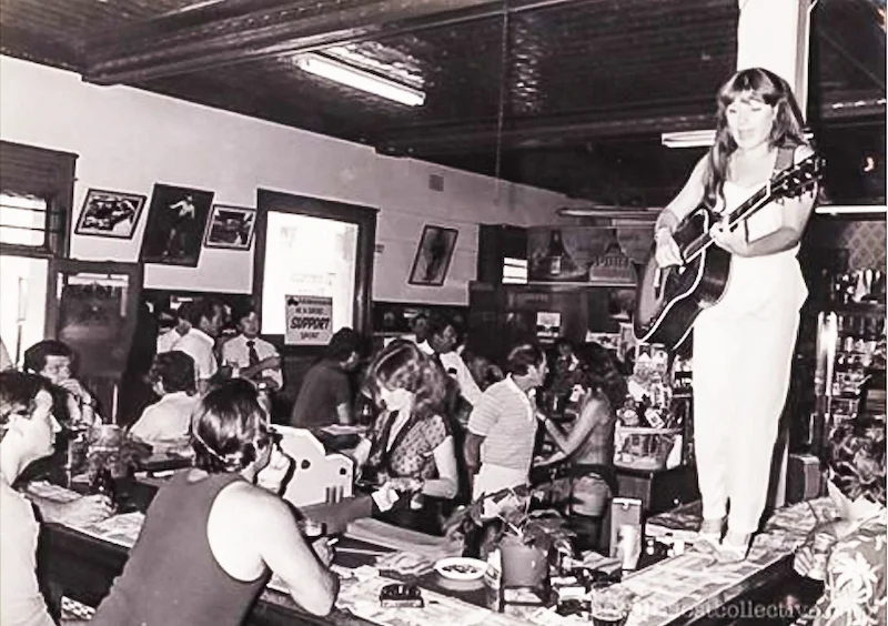 Terminus bar at lunchtime 1970s