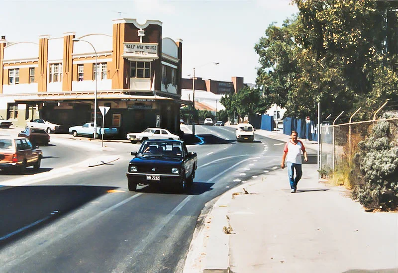 Half Way House Hotel from Bank Street 1970s-1980s