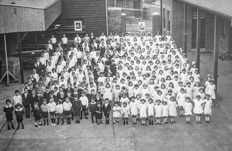 St Bede's school opening 9 May 1924