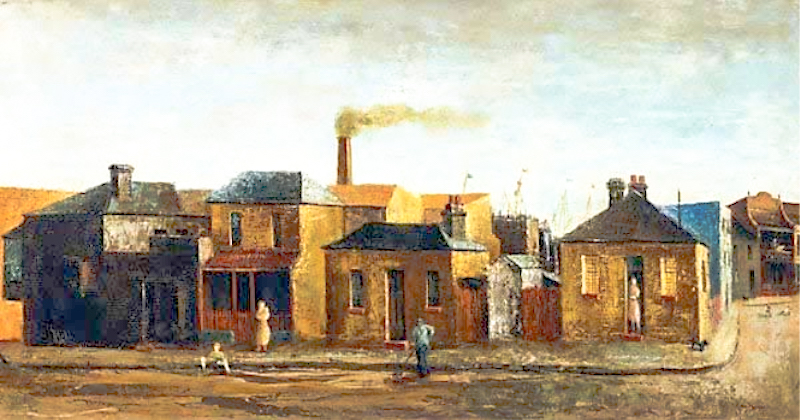 Sali Herman, Near the Docks, 1949