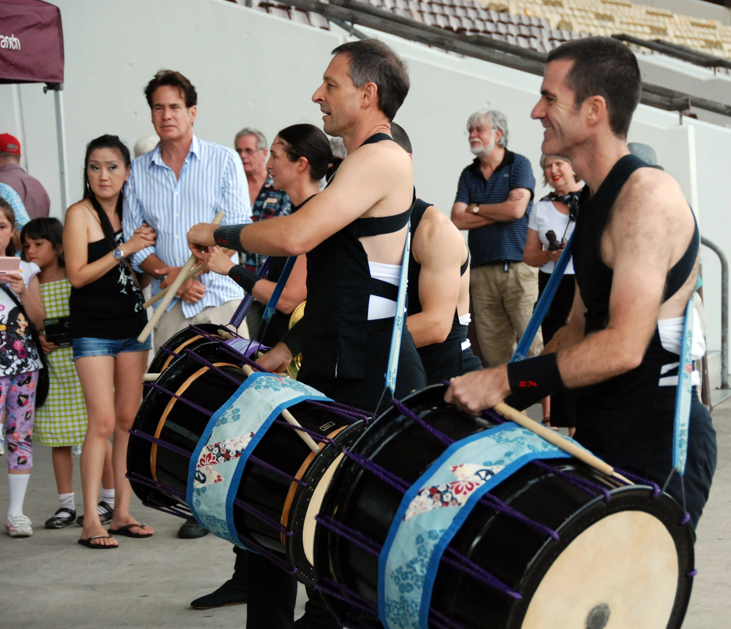 Taikoz drummers