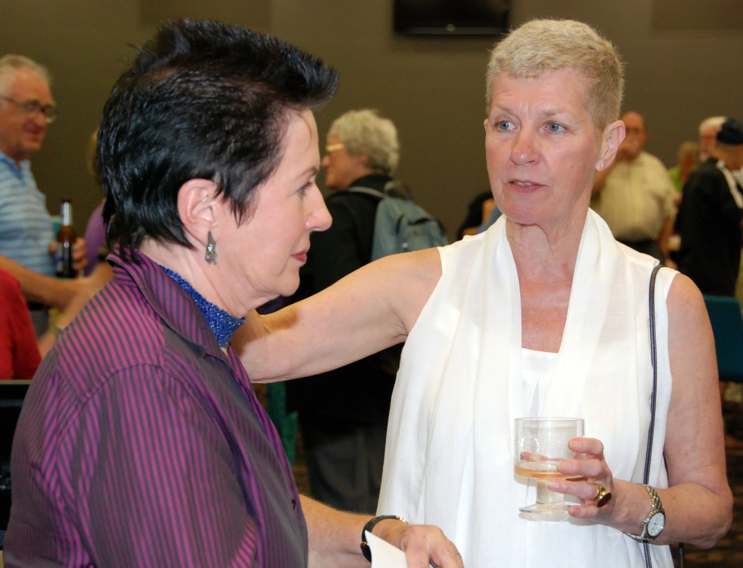 Susie Cleary welcomes the Lord Mayor