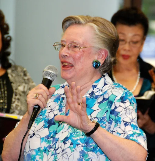 Jan Martin, conductor, Pyrmont Sings!