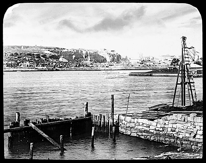 Pyrmont quarries,1900