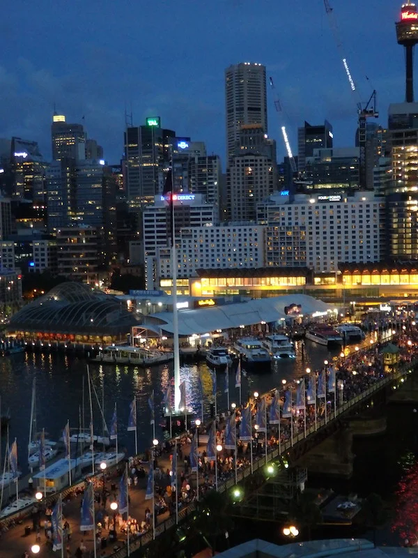 Pyrmont Bridge, Australia Day 2016