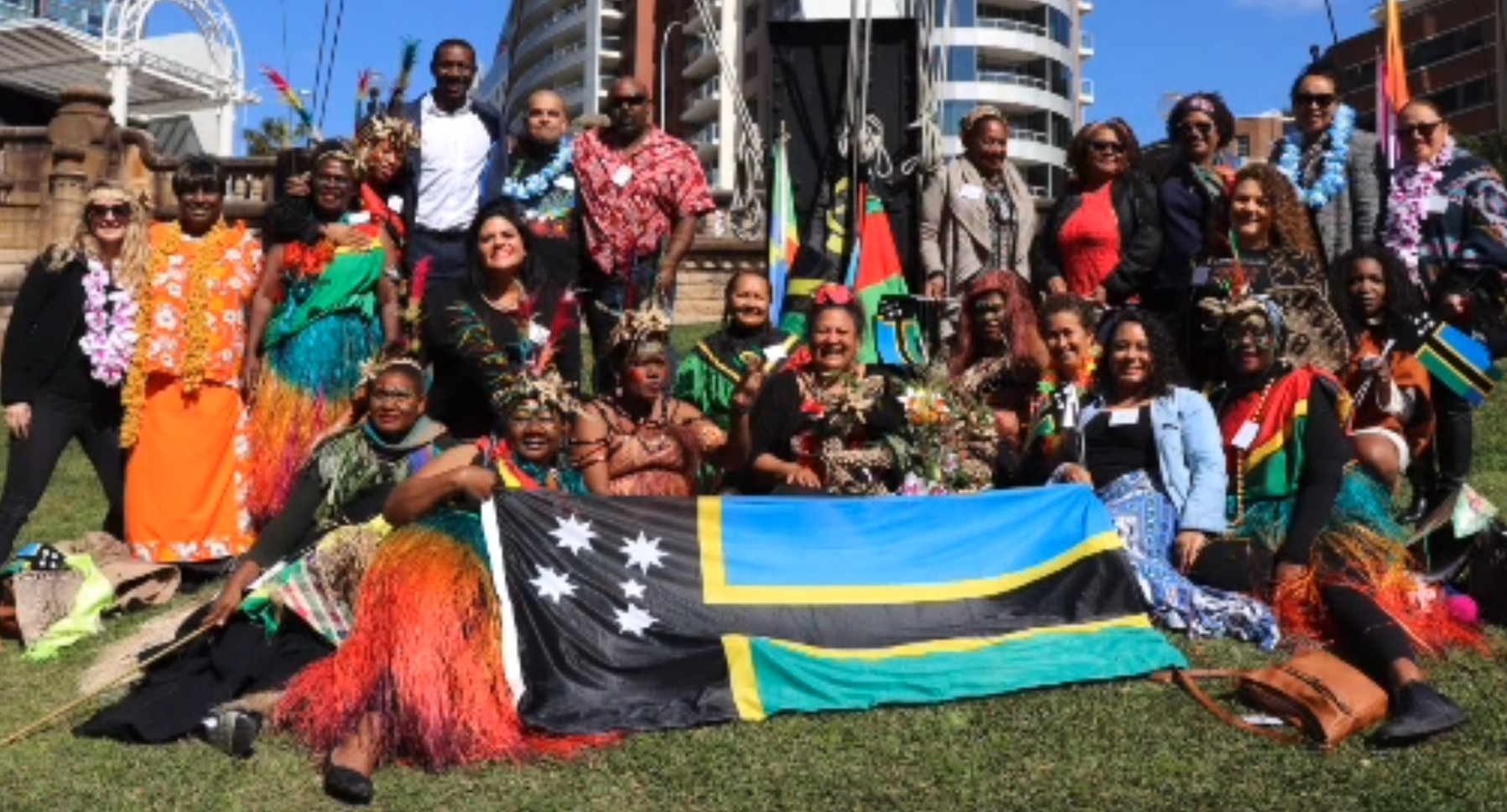 Australian South Sea Islanders group from Tweed Heads northern NSW and First Nations/Pacific communities