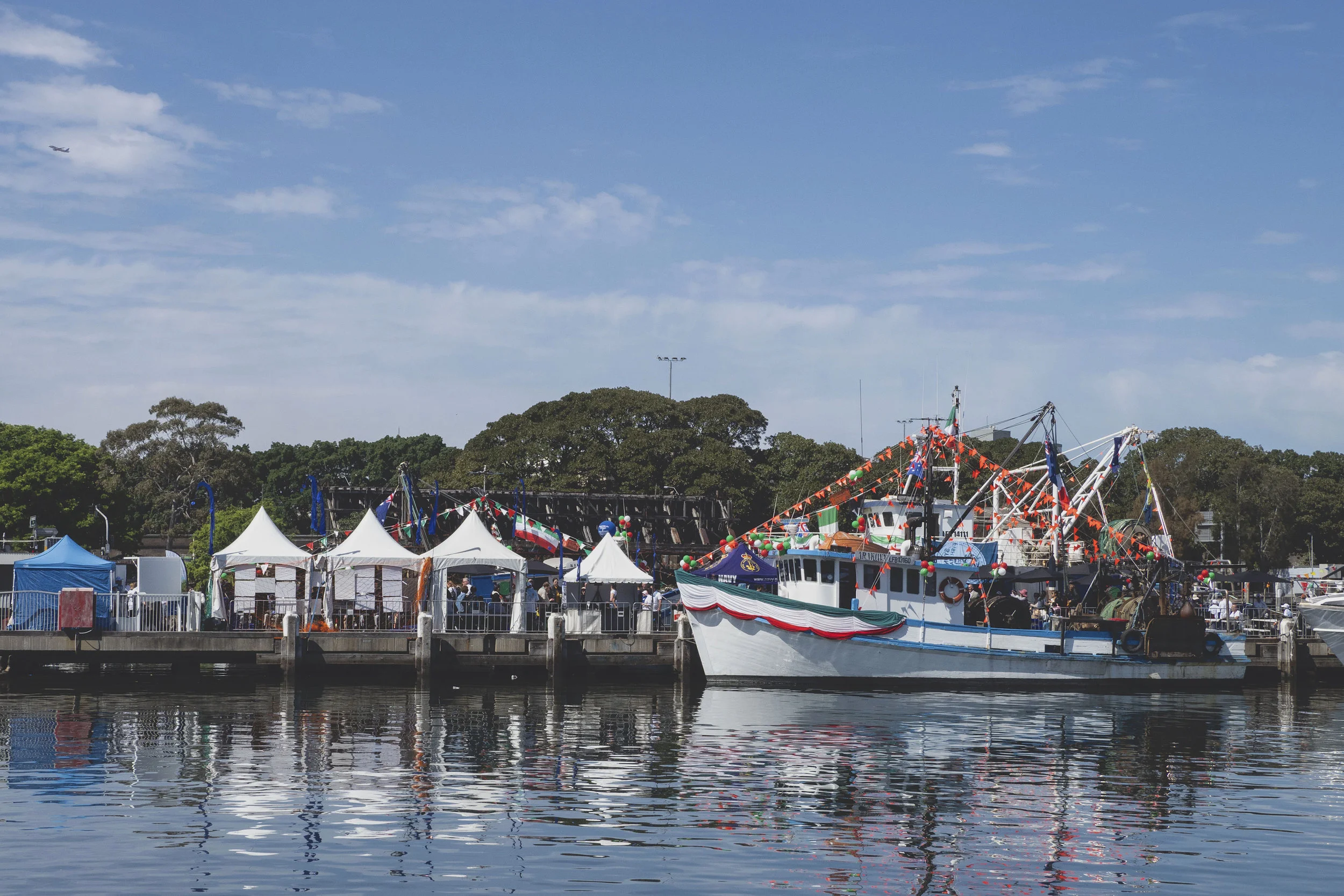 The Fishing Fleet and Wharf