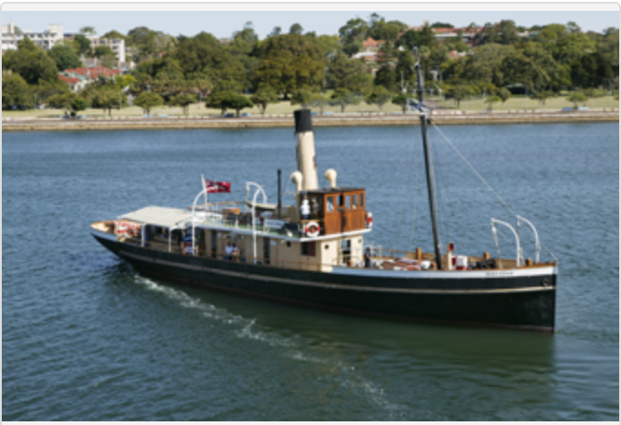 1902 steam tug Waratah