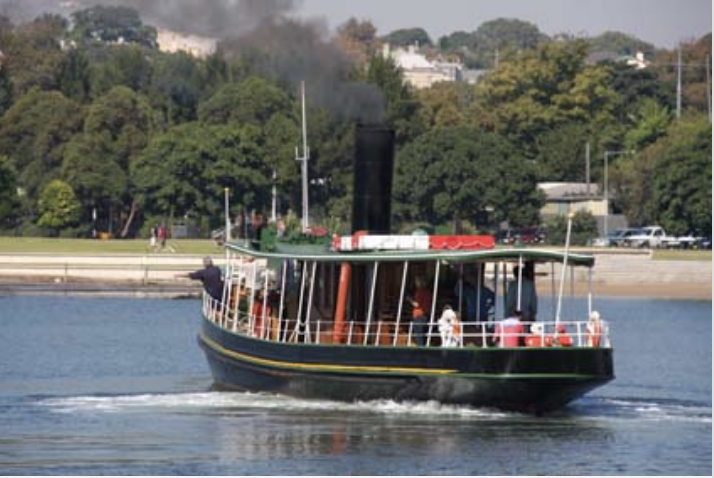 1902 steam launch Lady Hopetoun