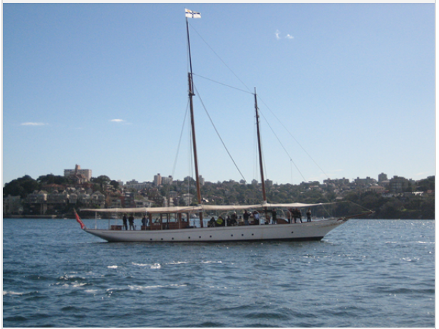 Boomerang on Sydney Harbour