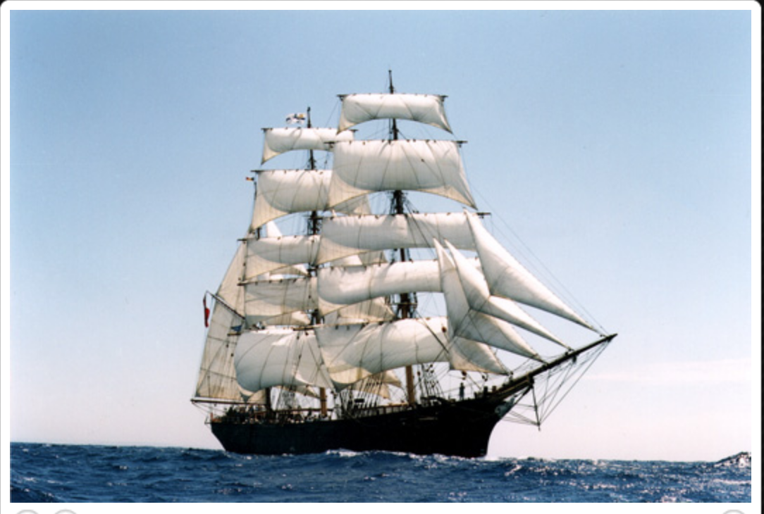 Under sail in the 1920s