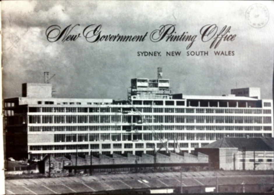 New Government Printing Office 1957