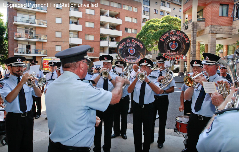 FRNSW brass band