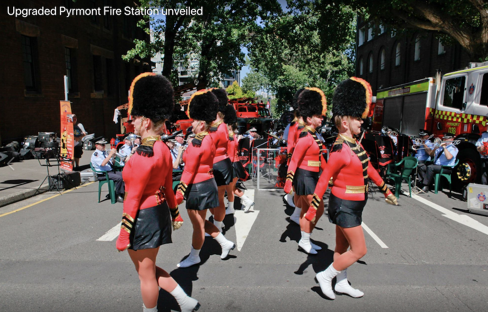 FRNSW marching band