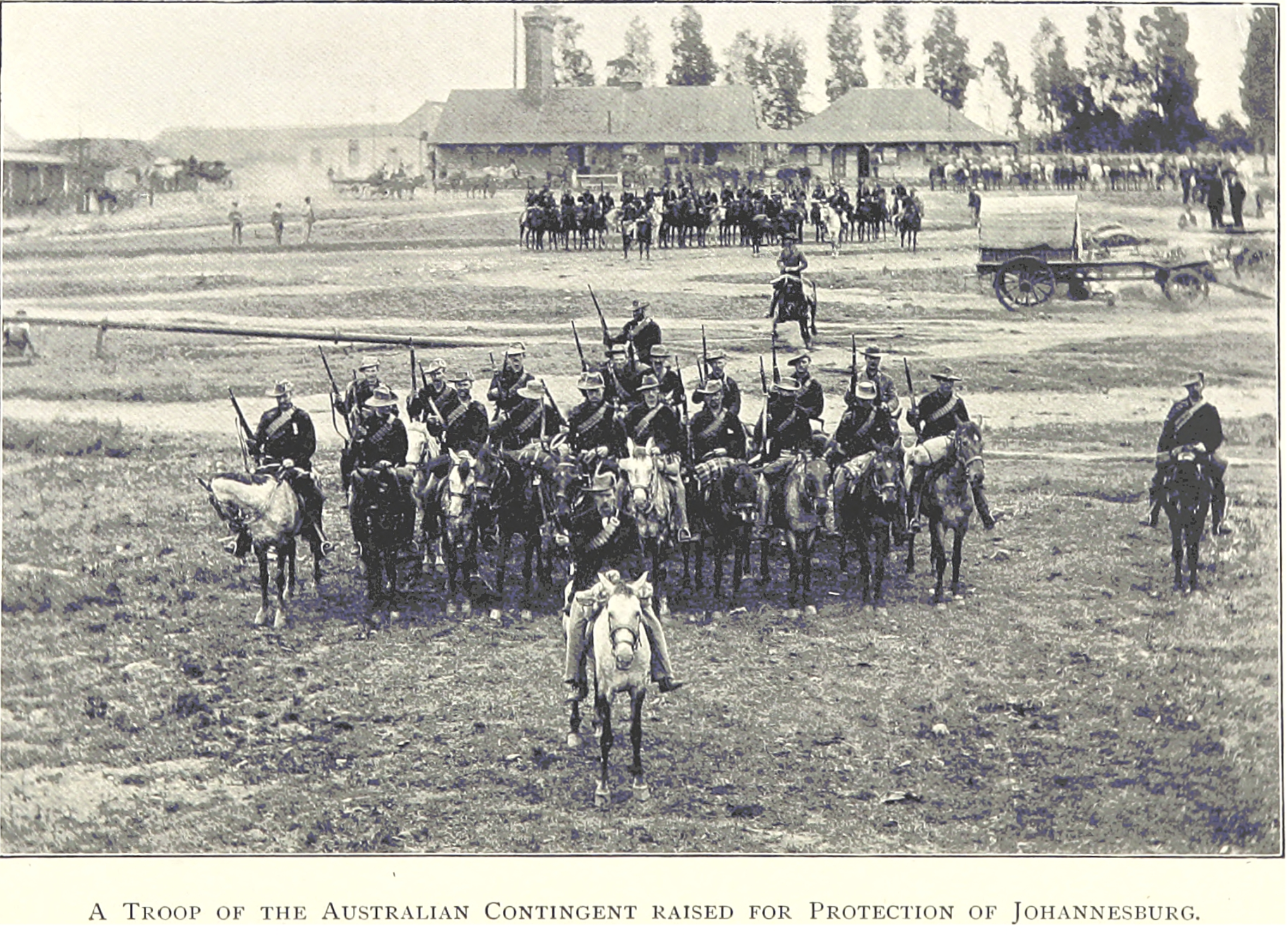 Australian mounted troops
