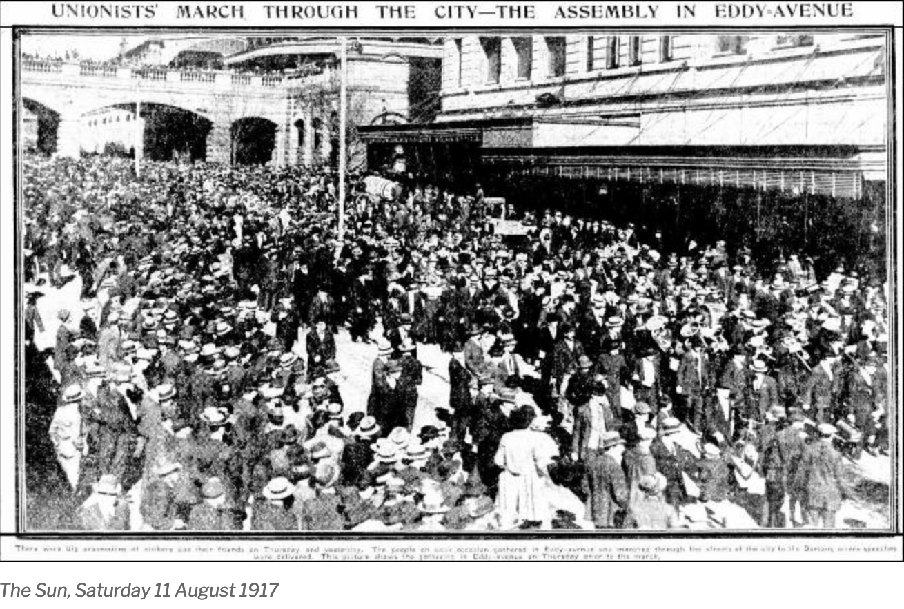 Assembly in Eddy Avenue