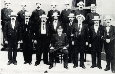 Water police boat crew 1900