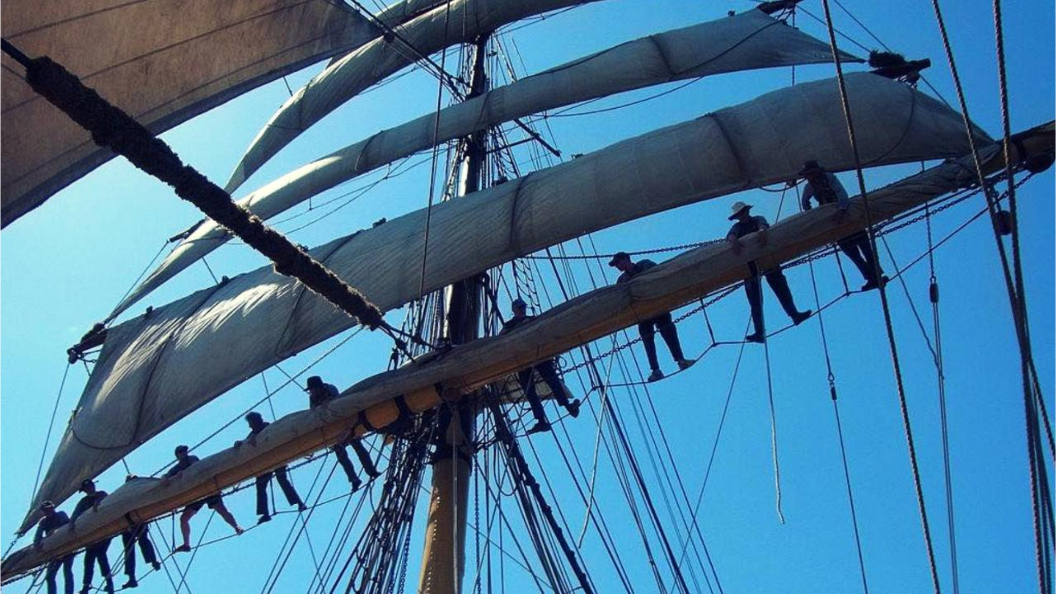 In the rigging