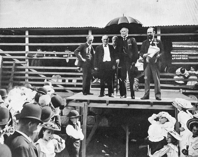 Edward Knox at CSR picnic