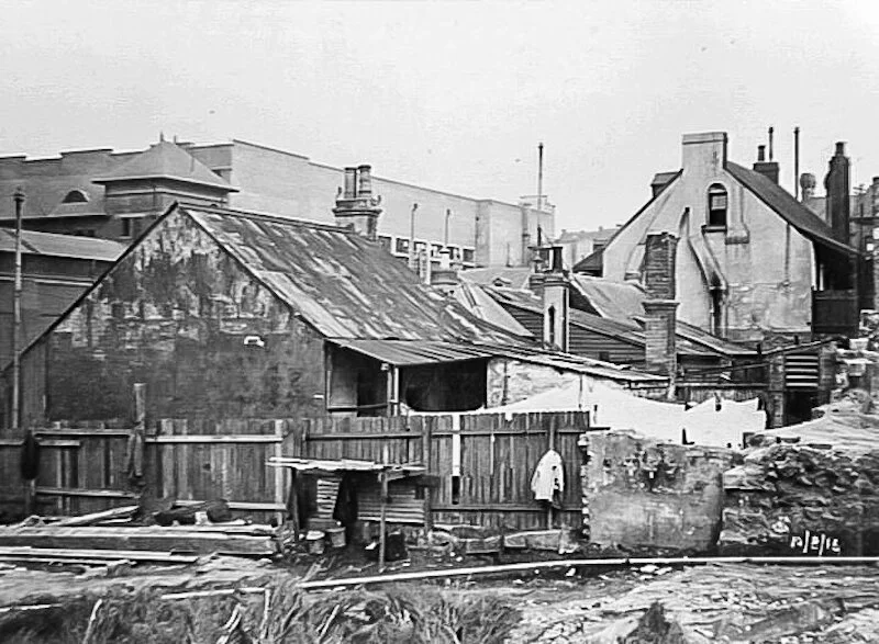 Looking south from John St 1916